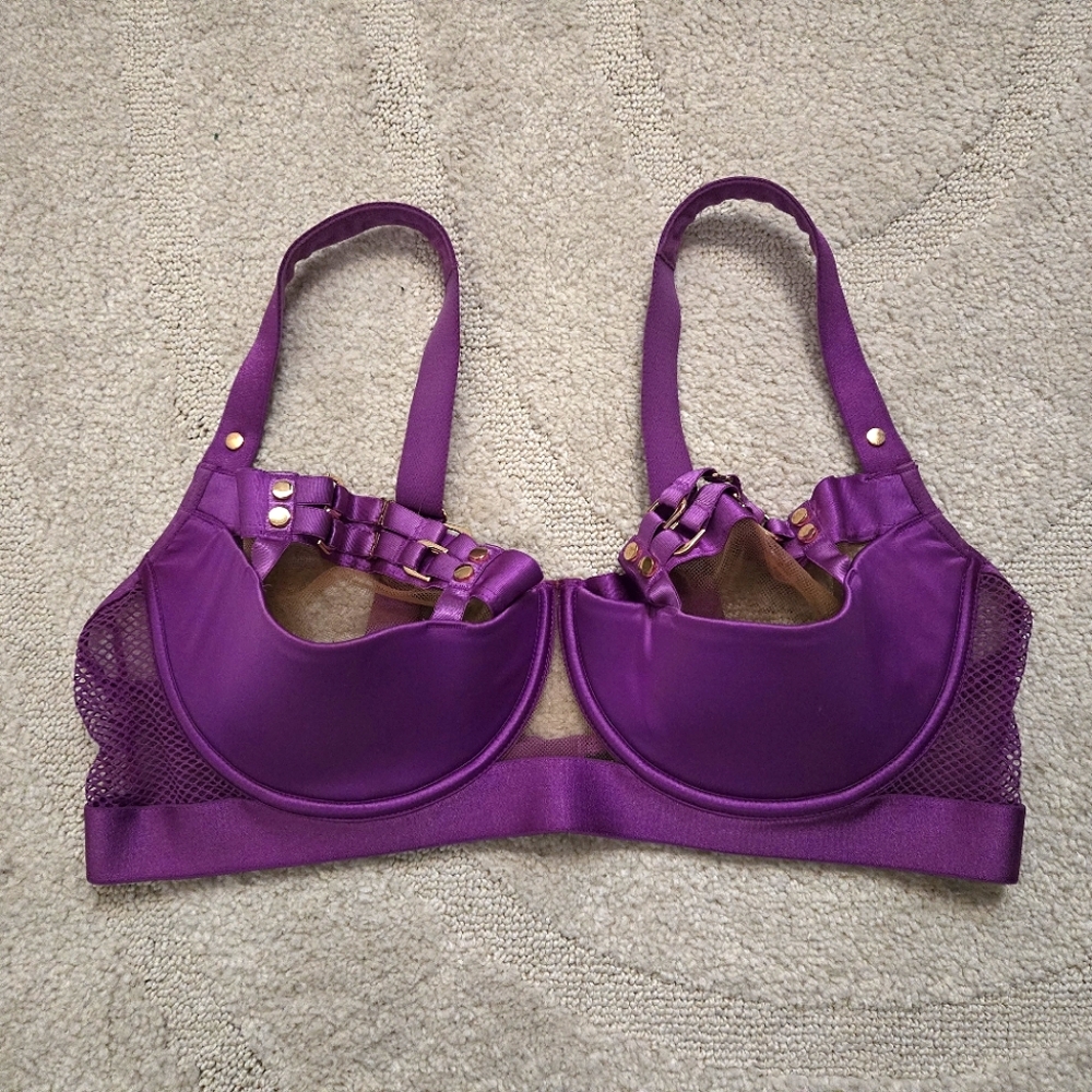 Honey Birdette Jasmine Bra in Amethyst size 36G
